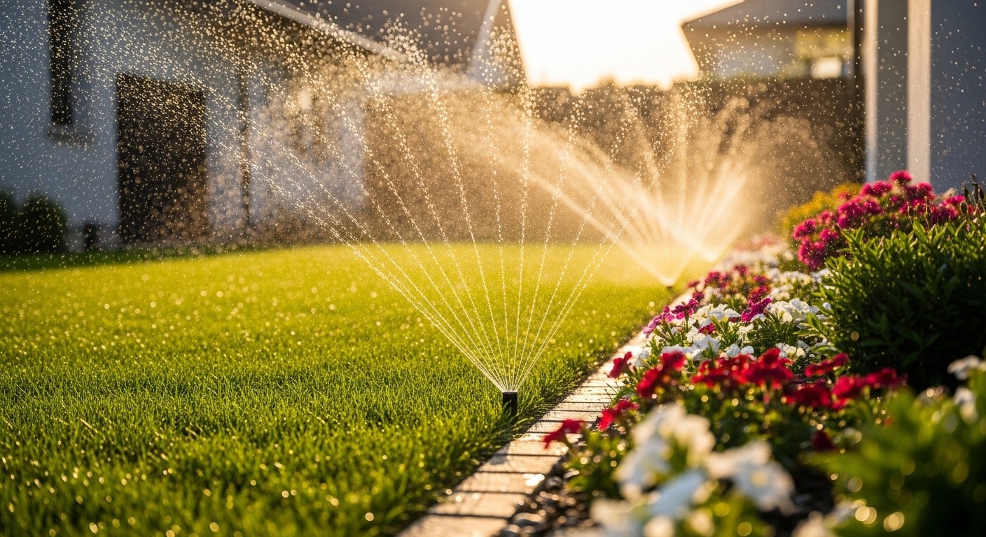 Professional Irrigation System Installation by True Blue Excellence